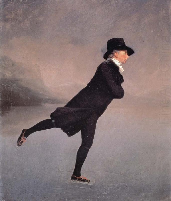 RAEBURN, Sir Henry Reverend Robert Walker Skating on Duddin china oil painting image